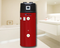 全直流变频一体式空气能热泵热水器